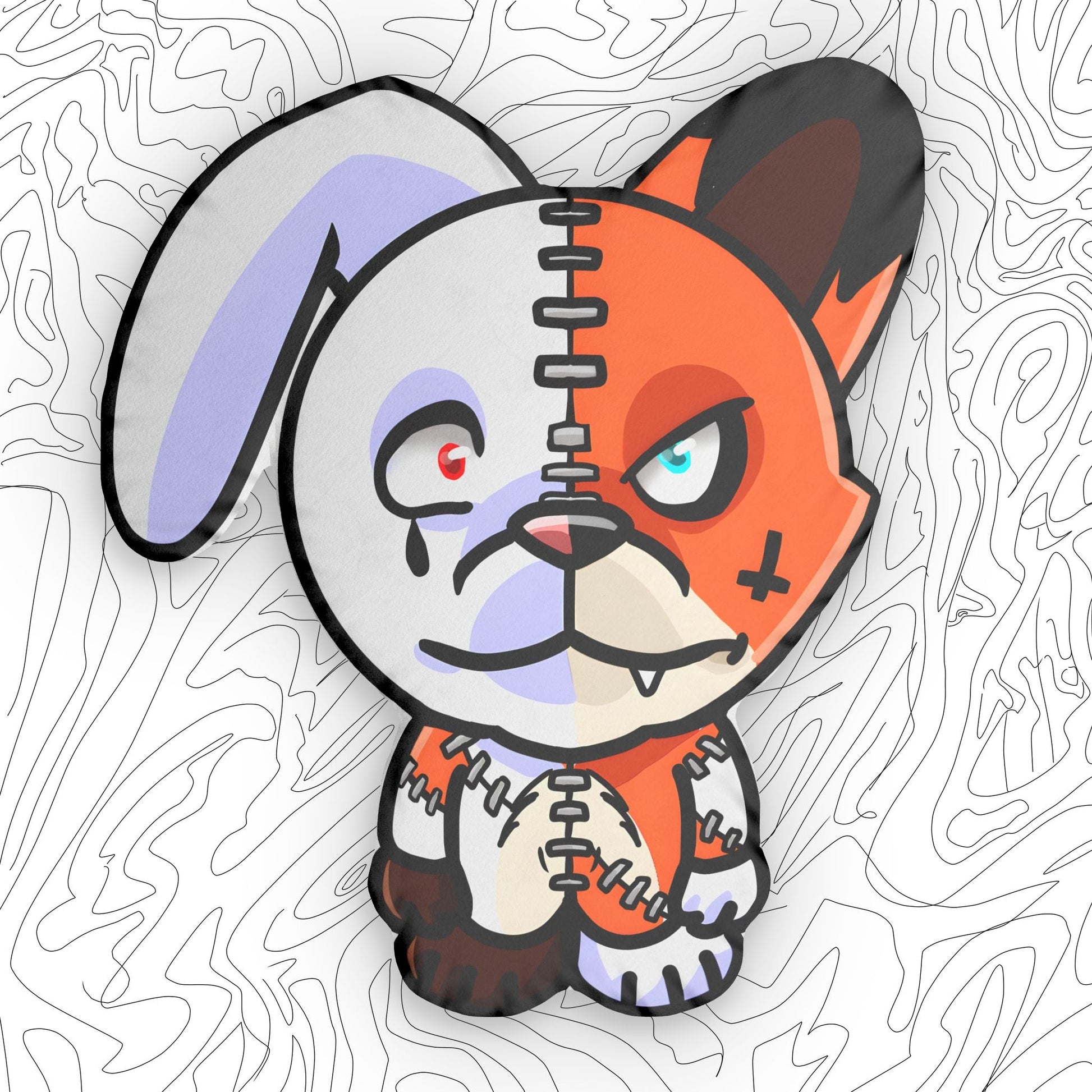 Baby Hoshoku Plush Pillow - ÜNDR 🐰|🦊