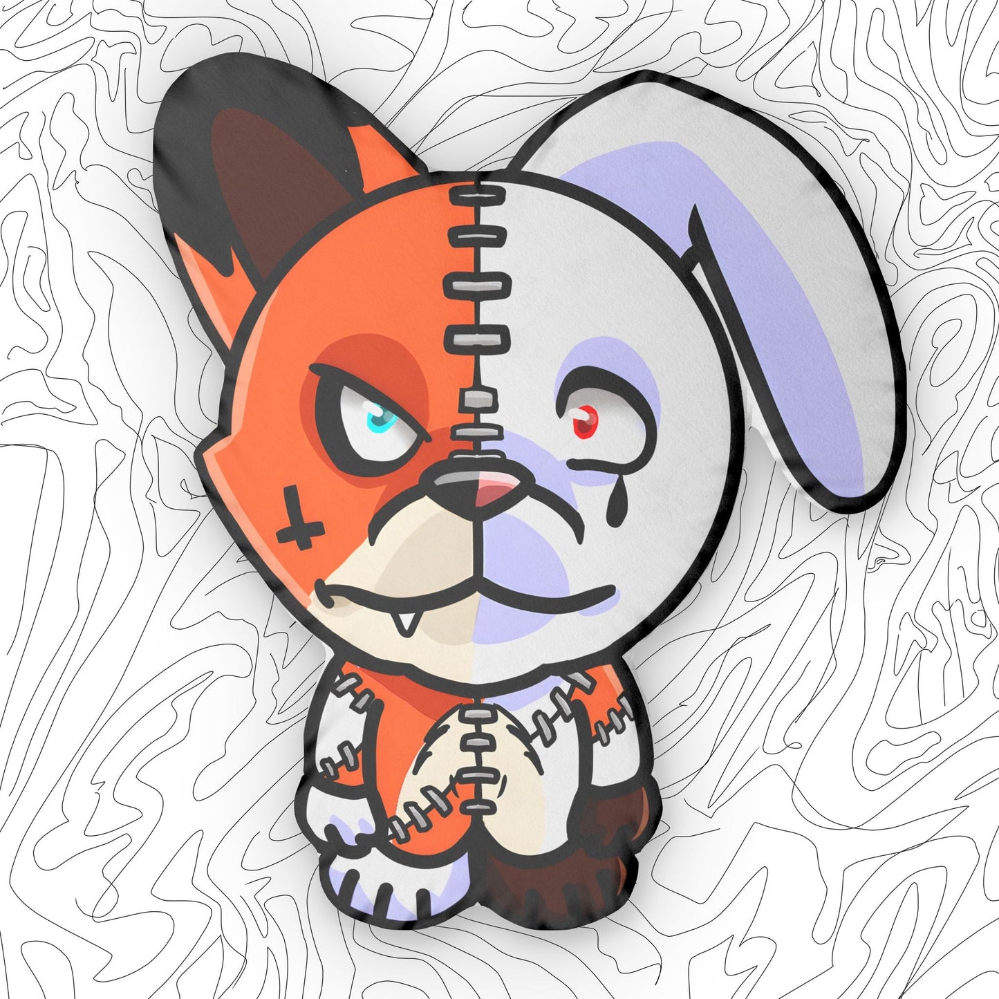 Baby Hoshoku Plush Pillow - ÜNDR 🐰|🦊